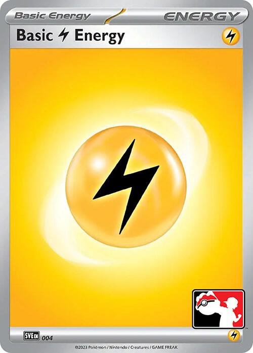 Basic Lightning Energy 004 Holofoil Prize Pack Series Cards