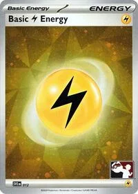Basic Lightning Energy | 012 (Cosmos Holo) | Holofoil | Prize Pack Series Cards
