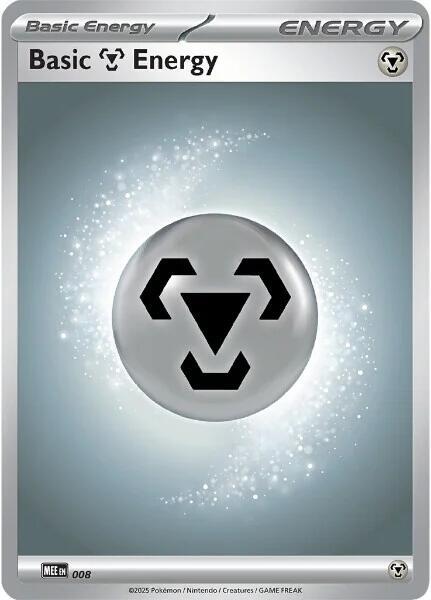 Basic Metal Energy 008 Normal MEE: Mega Evolution Energies Basic Metal Energy 008 Normal MEE: Mega Evolution Energies