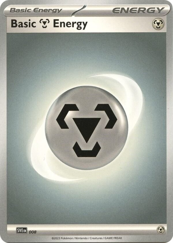 Basic Metal Energy 008 Normal SVE: Scarlet & Violet Energies Basic Metal Energy 008 Normal SVE: Scarlet & Violet Energies