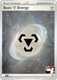 Basic Metal Energy | 016 (Cosmos Holo) | Holofoil | Prize Pack Series Cards