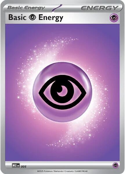 Basic Psychic Energy 005 Normal MEE: Mega Evolution Energies Basic Psychic Energy 005 Normal MEE: Mega Evolution Energies
