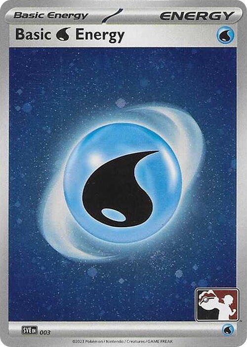 Basic Water Energy 003 (Cosmos Holo) Holofoil Prize Pack Series Cards