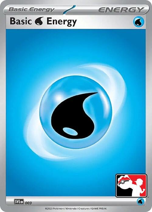 Basic Water Energy 003 Holofoil Prize Pack Series Cards