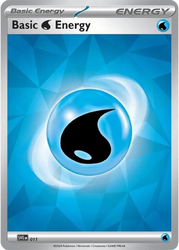 Basic Water Energy 011 Normal SVE: Scarlet & Violet Energies