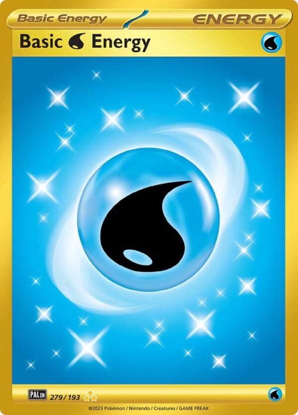Basic Water Energy 279/193 Holofoil SV02: Paldea Evolved Basic Water Energy 279/193 Holofoil SV02: Paldea Evolved