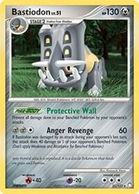 Bastiodon 21/123 (DP Mysterious Treasures) 021/123 Holofoil Deck Exclusives