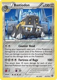 Bastiodon | 70/114 | Normal | XY - Steam Siege