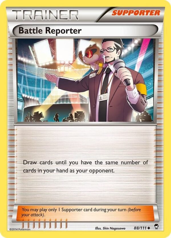 Battle Reporter 88/111 Normal XY – Furious Fists
