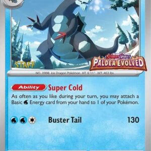 Baxcalibur 019 (Prerelease) [Staff] Holofoil SV: Scarlet & Violet Promo Cards