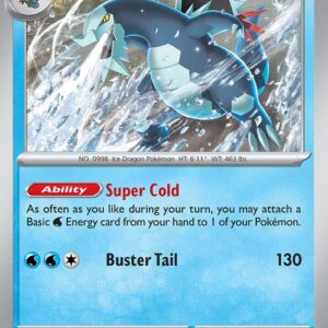 Baxcalibur 060/193 Holofoil SV02: Paldea Evolved