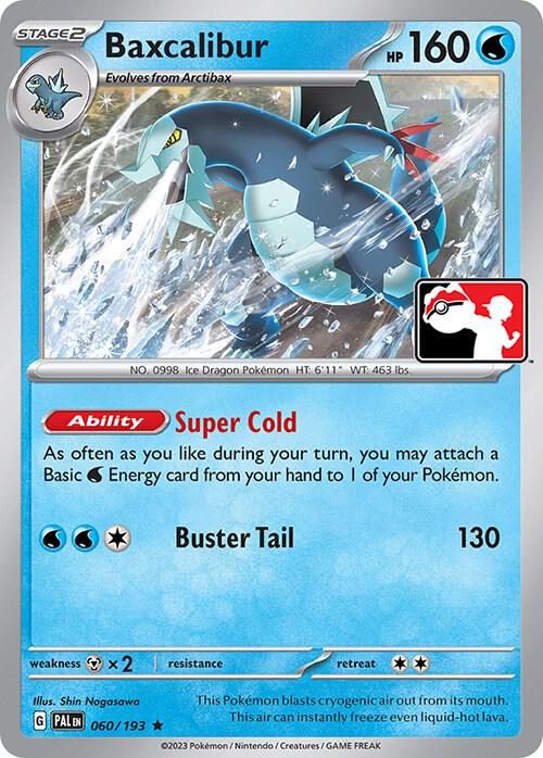 Baxcalibur 060/193 Normal Prize Pack Series Cards