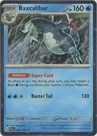 Baxcalibur | 060/193 (Cosmos Holo) | Holofoil | Blister Exclusives