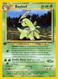 Bayleef (29) | 029/111 | 1st Edition | Neo Genesis