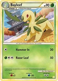 Bayleef | 35/123 | Reverse Holofoil | HeartGold SoulSilver