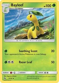 Bayleef | 7/214 | Normal | SM - Lost Thunder