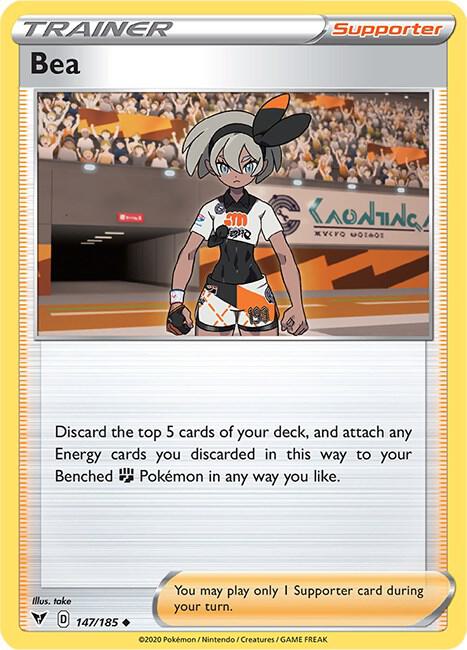 Bea 147/185 Reverse Holofoil SWSH04: Vivid Voltage Bea 147/185 Reverse Holofoil SWSH04: Vivid Voltage