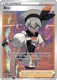 Bea (Full Art) | 180/185 | Holofoil | SWSH04: Vivid Voltage