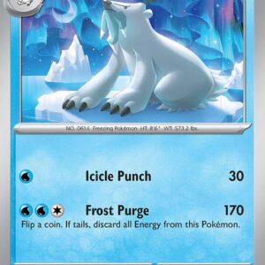 Beartic 054/197 Reverse Holofoil SV03: Obsidian Flames