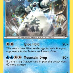 Beartic 22/111 Reverse Holofoil XY – Furious Fists