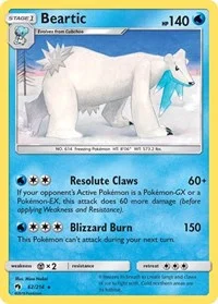 Beartic | 62/214 | Normal | SM - Lost Thunder