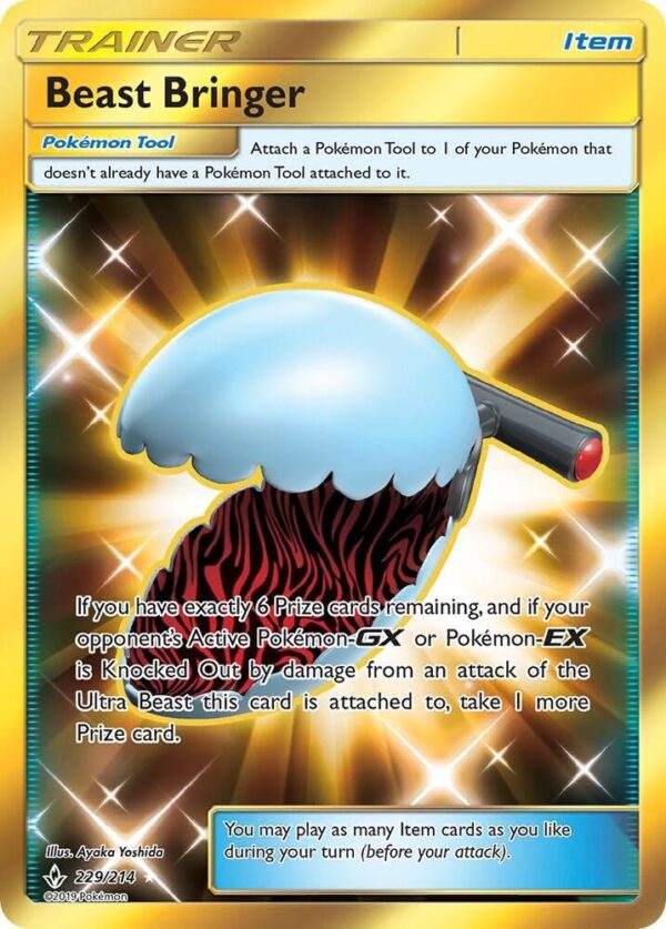 Beast Bringer (Secret) 229/214 Holofoil SM – Unbroken Bonds Beast Bringer (Secret) 229/214 Holofoil SM – Unbroken Bonds