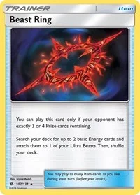 Beast Ring | 102/131 | Reverse Holofoil | SM - Forbidden Light