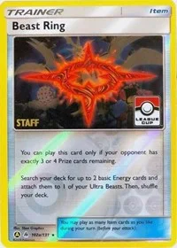 Beast Ring | 102a/131 (League Cup) [Staff] | Reverse Holofoil | League & Championship Cards