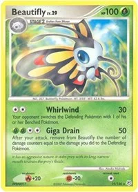 Beautifly | 19/130 | Reverse Holofoil | Diamond and Pearl
