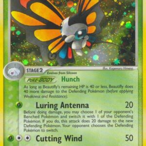 Beautifly 2/107 Reverse Holofoil Deoxys Beautifly 2/107 Reverse Holofoil Deoxys