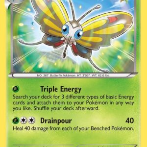 Beautifly 8/124 Reverse Holofoil Dragons Exalted