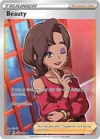 Beauty (Full Art) | 181/185 | Holofoil | SWSH04: Vivid Voltage