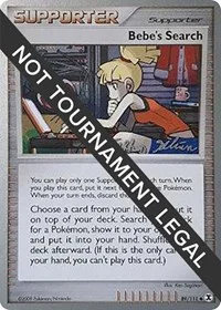 Bebe's Search | 2009 (Stephen Silvestro) | 89/111 | Normal | World Championship Decks