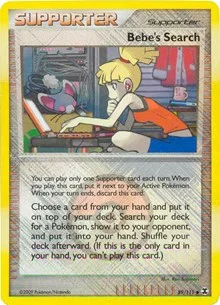 Bebe's Search | 89/111 (League Promo) | 089/111 | Reverse Holofoil | League & Championship Cards
