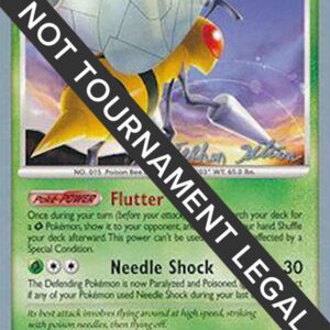 Beedrill (15) 2009 (Stephen Silvestro) 15/111 Normal World Championship Decks Beedrill (15) 2009 (Stephen Silvestro) 15/111 Normal World Championship Decks