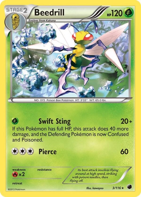 Beedrill 3/116 Normal Plasma Freeze Beedrill 3/116 Normal Plasma Freeze