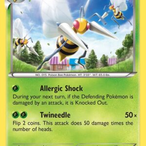 Beedrill 3/160 Reverse Holofoil XY – Primal Clash Beedrill 3/160 Reverse Holofoil XY – Primal Clash