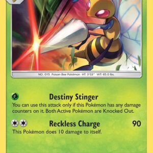 Beedrill 5/181 Reverse Holofoil SM – Team Up Beedrill 5/181 Reverse Holofoil SM – Team Up
