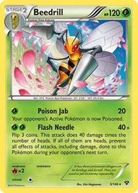 Beedrill | 5/146 | Reverse Holofoil | XY Base Set