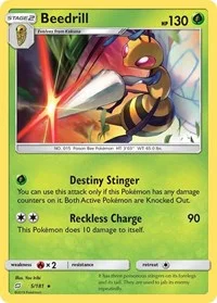 Beedrill | 5/181 | Normal | SM - Team Up