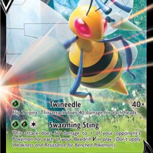 Beedrill V 001/189 Holofoil SWSH10: Astral Radiance