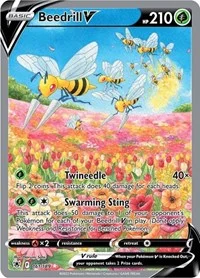 Beedrill V (Alternate Full Art) | 161/189 | Holofoil | SWSH10: Astral Radiance