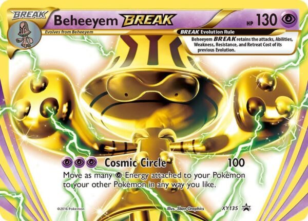 Beheeyem BREAK XY135 Holofoil XY Promos Beheeyem BREAK XY135 Holofoil XY Promos