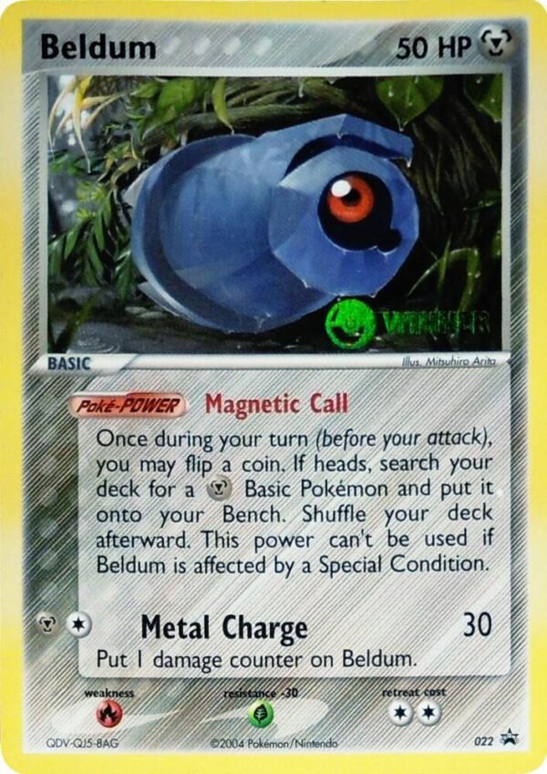 Beldum 022 (League Promo) [Winner] Normal League & Championship Cards