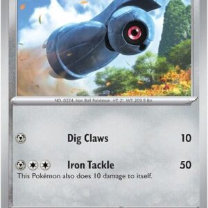 Beldum 113/162 Reverse Holofoil SV05: Temporal Forces Beldum 113/162 Reverse Holofoil SV05: Temporal Forces