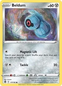 Beldum | 117/195 | Reverse Holofoil | SWSH12: Silver Tempest