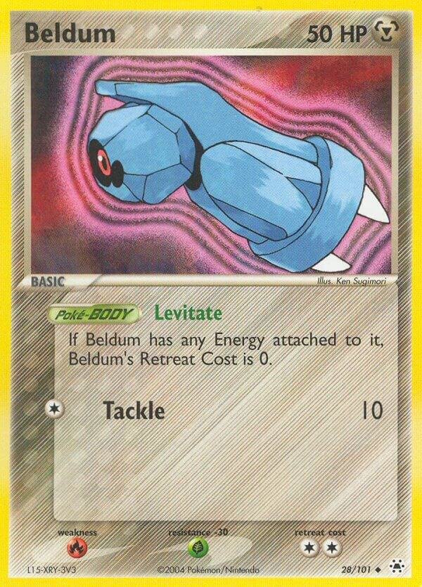 Beldum 28/101 Reverse Holofoil Hidden Legends Beldum 28/101 Reverse Holofoil Hidden Legends