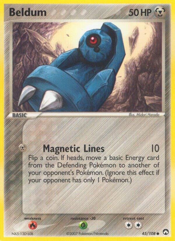Beldum 45/108 Reverse Holofoil Power Keepers Beldum 45/108 Reverse Holofoil Power Keepers