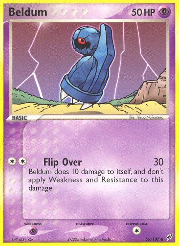 Beldum 55/107 Reverse Holofoil Deoxys
