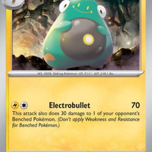 Bellibolt 077/197 Reverse Holofoil SV03: Obsidian Flames Bellibolt 077/197 Reverse Holofoil SV03: Obsidian Flames